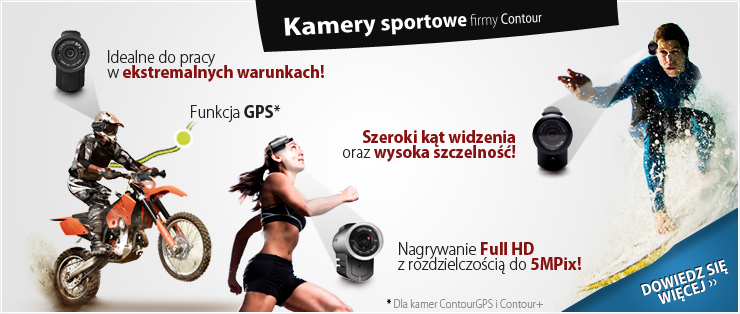 Kamery sportowe - Contour