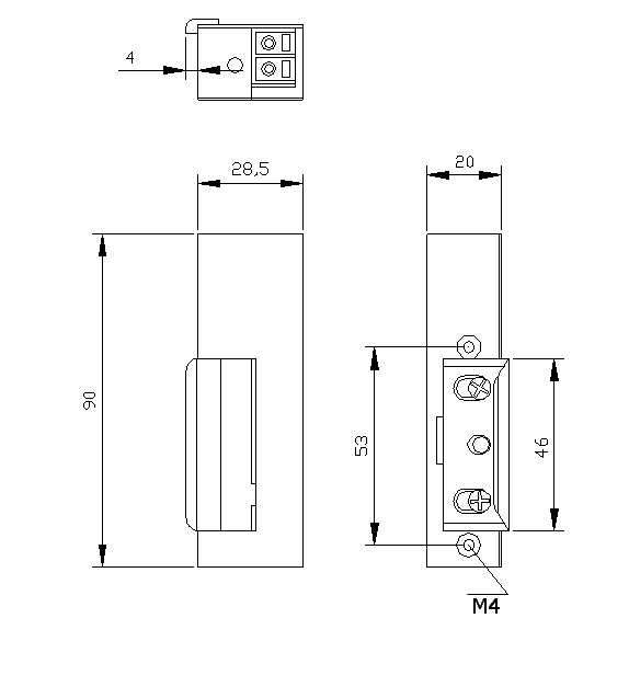 LC-R3-12.31L - Elektrozaczepy