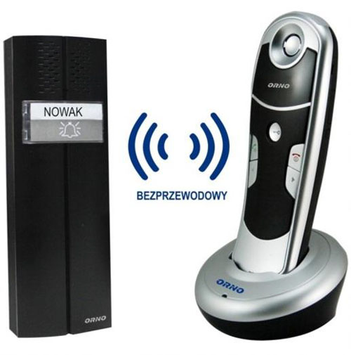Bezprzewodowy zestaw domofonowy OR-DOM-CL-909 ORNO