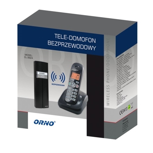 Zestaw tele-domofonowy OR-DOM-CL-910/W ORNO