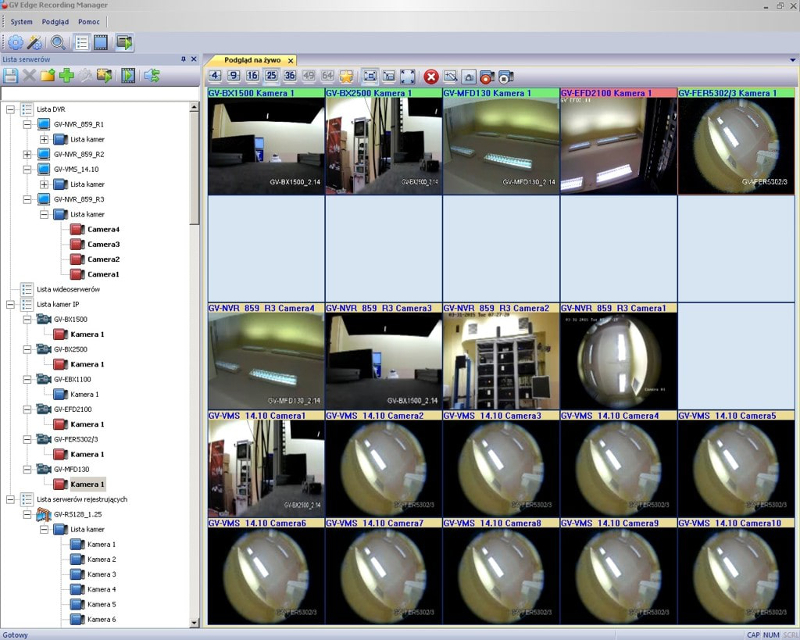 GV-ERM/64 Oprogramowanie do zarządzania wideo