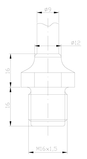 LC-CT54 100CM czujnik termiczny z kablem 100cm - Pozostae czujki
