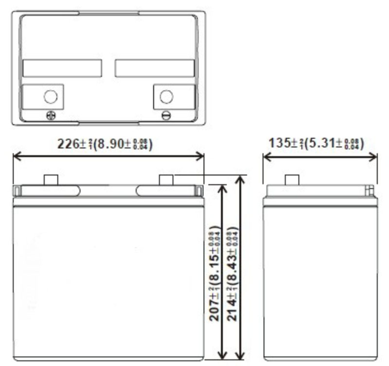 LC-ZZMW55-12 - Akumulatory