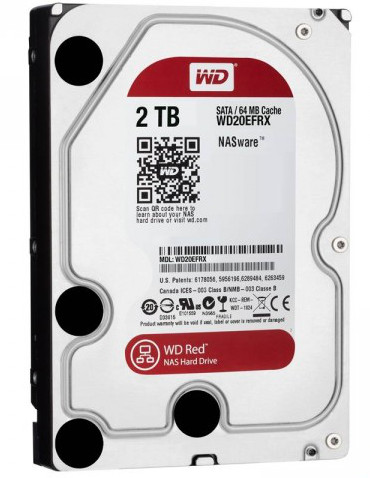 Western Digital dysk HDD WD RED 2TB WD20EFRX SATA III
