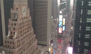 Kamery New York - Times Square, widok pnocny