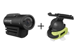 Kamera na kask ContourGPS (mocowanie obrotowe 360 st.)