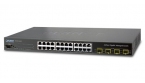 Planet WGSW-24040 - Switch 24 x10/100/1000Mbps + 4xSFP