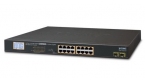 Planet GSW-1820VHP - Switch 16-portowy PoE + 2xSFP